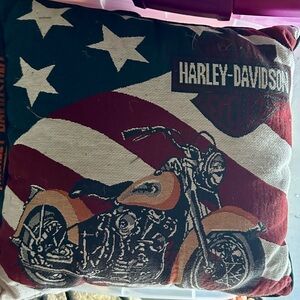 Harley-Davidson Throw Pillow